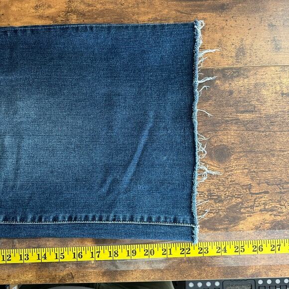 M Jeans Maurices 2/Set Jeans Wide Leg Cuffed High Rise 14W Stretchy Comfort - Picture 8 of 14